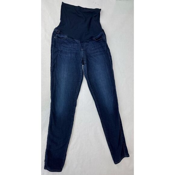 Adriano Goldschmied Maternity Jeans Slim Ankle Skinny Full Panel - Size 31 R - Picture 2 of 8